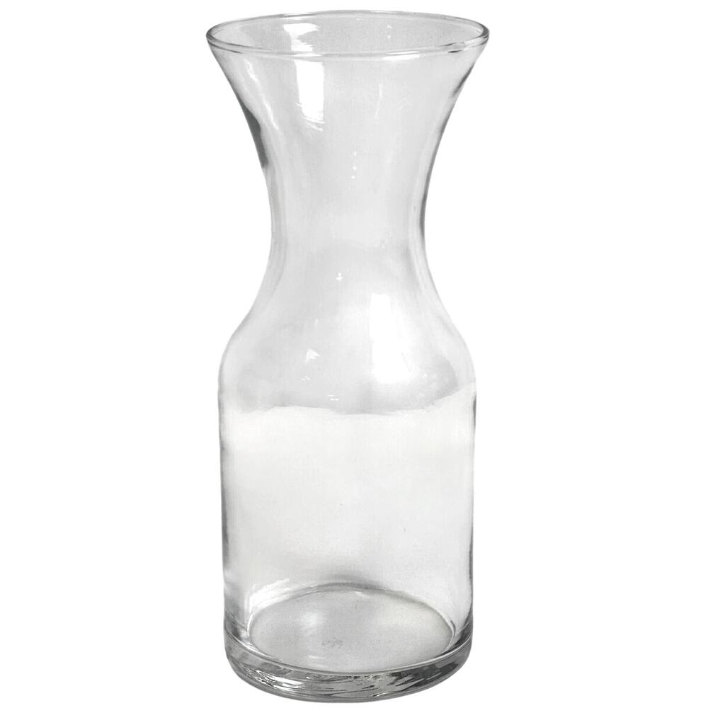 Libbey Vintage Clear Glass 8" Carafe Decanter-Nice!